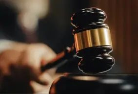 judge holding a gavel